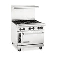 American Range AR-6 36″ Propane Gas Range With 6 Open Burner - VRS Restaurant Equipment & Supply Store