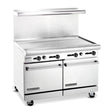American Range AR48G 48″ Natural Gas Range With 48″ Griddle - VRS Restaurant Equipment & Supply Store