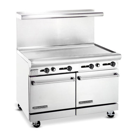 American Range AR48G 48″ Propane Gas Range With 48″ Griddle - VRS Restaurant Equipment & Supply Store