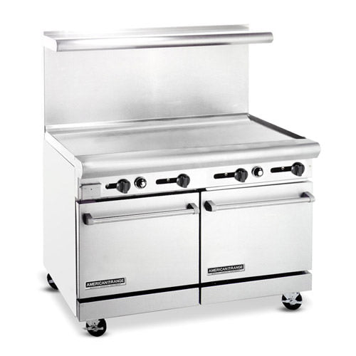 American Range AR48G 48″ Propane Gas Range With 48″ Griddle - VRS Restaurant Equipment & Supply Store