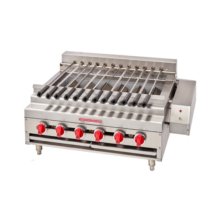 American Range Rotisserie Kebob Broilers - ARKB-48-R - VRS Restaurant Equipment & Supply Store