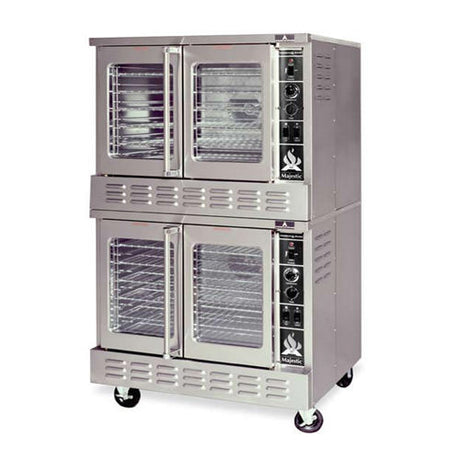 American Range MSDE-2 Double Standard Depth Full Size Electric Convection Oven – 1Ph, 208V - VRS Restaurant Equipment & Supply Store