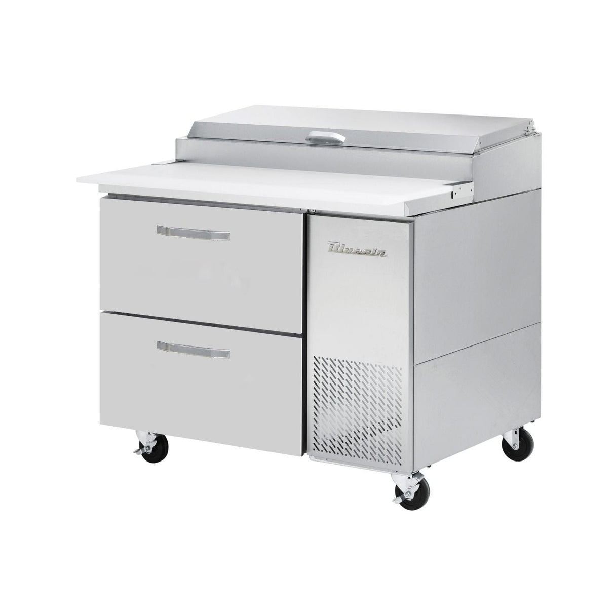Blue Air BAPP44-D2-HC Pizza Prep Drawer - 44" - VRS Restaurant Equipment & Supply Store