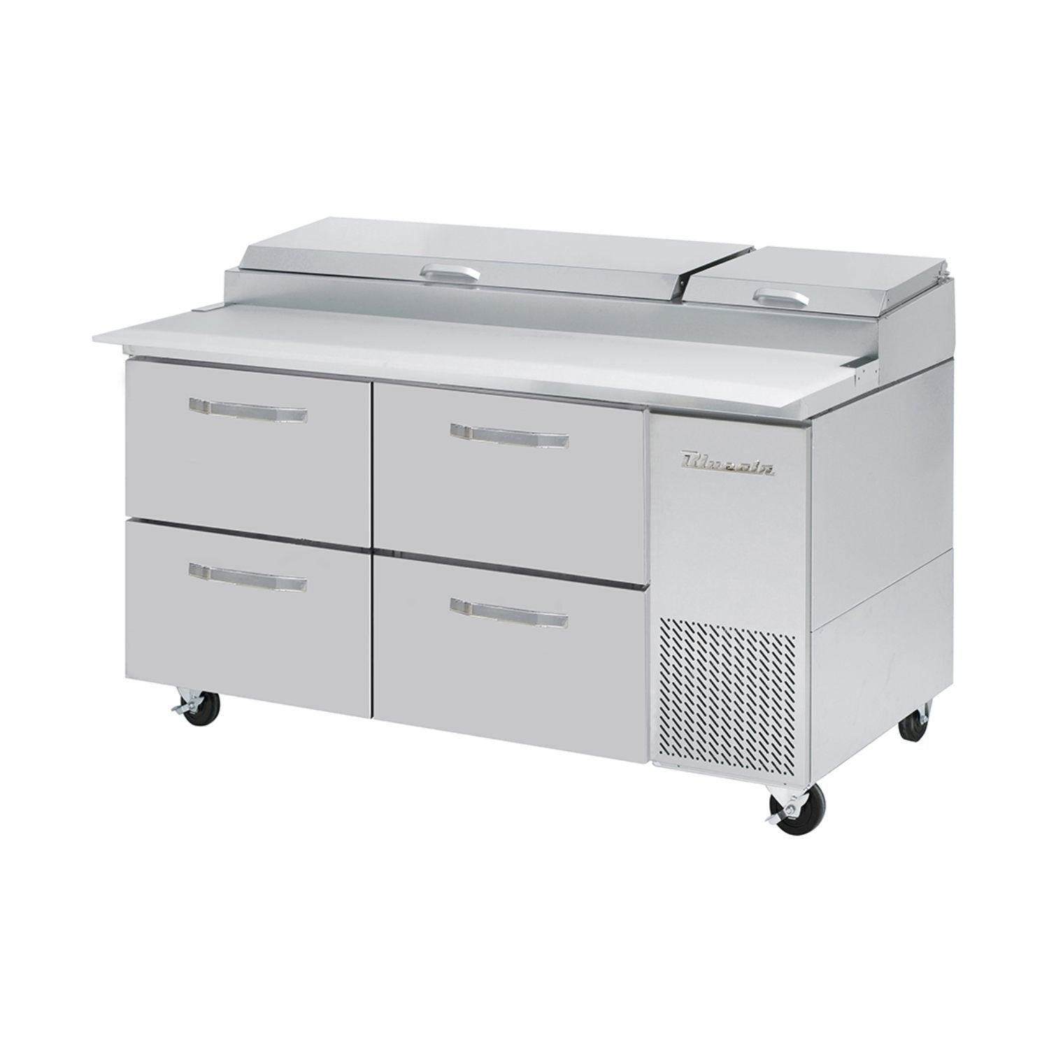 Blue Air BAPP67-D4-HC Pizza Prep Drawer - 67" - VRS Restaurant Equipment & Supply Store