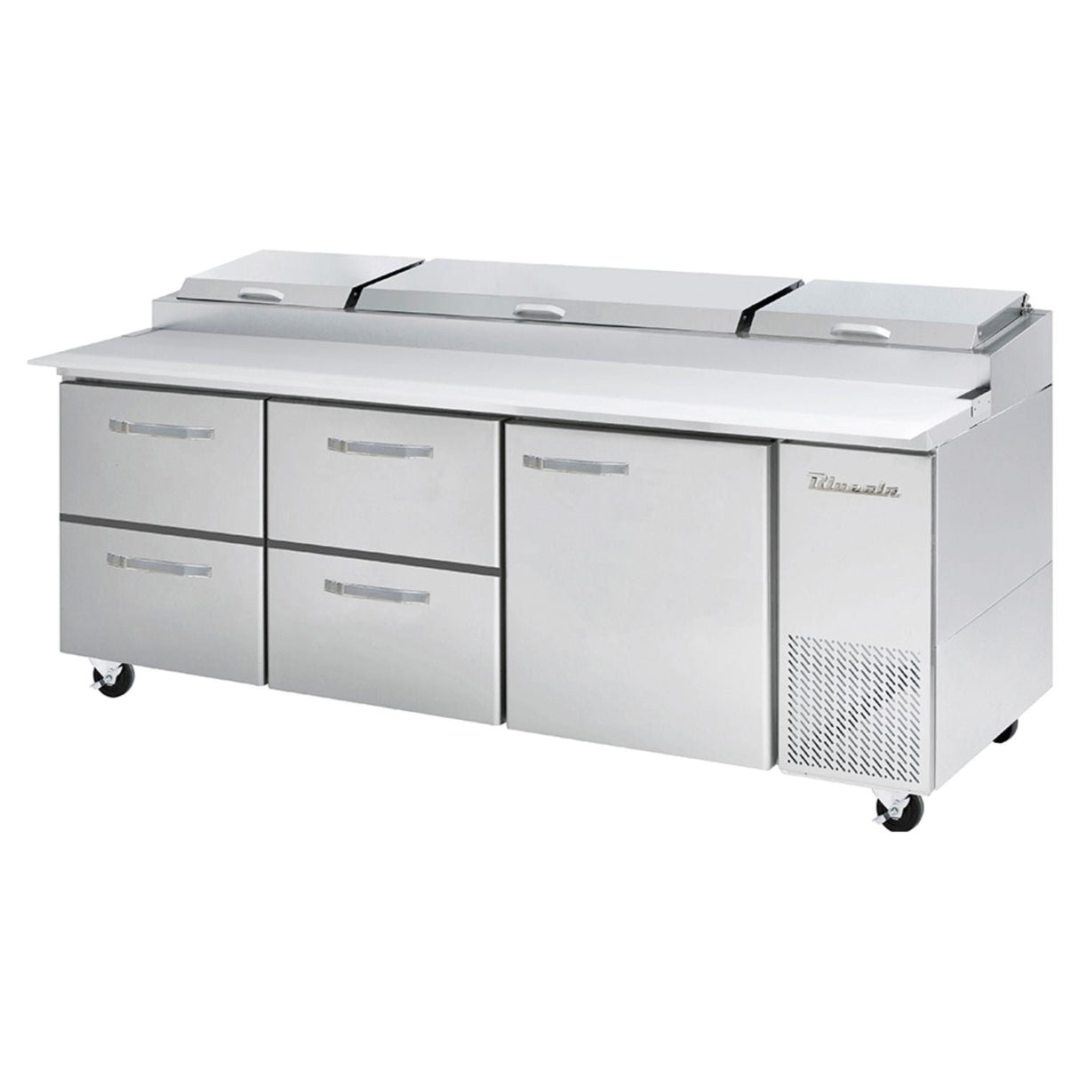 Blue Air BAPP93-D4LM-HC Pizza Prep Drawer -93" - VRS Restaurant Equipment & Supply Store