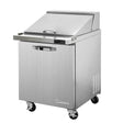 Blue Air BLMT28-HC Mega Top Sandwich Prep Table - VRS Restaurant Equipment & Supply Store