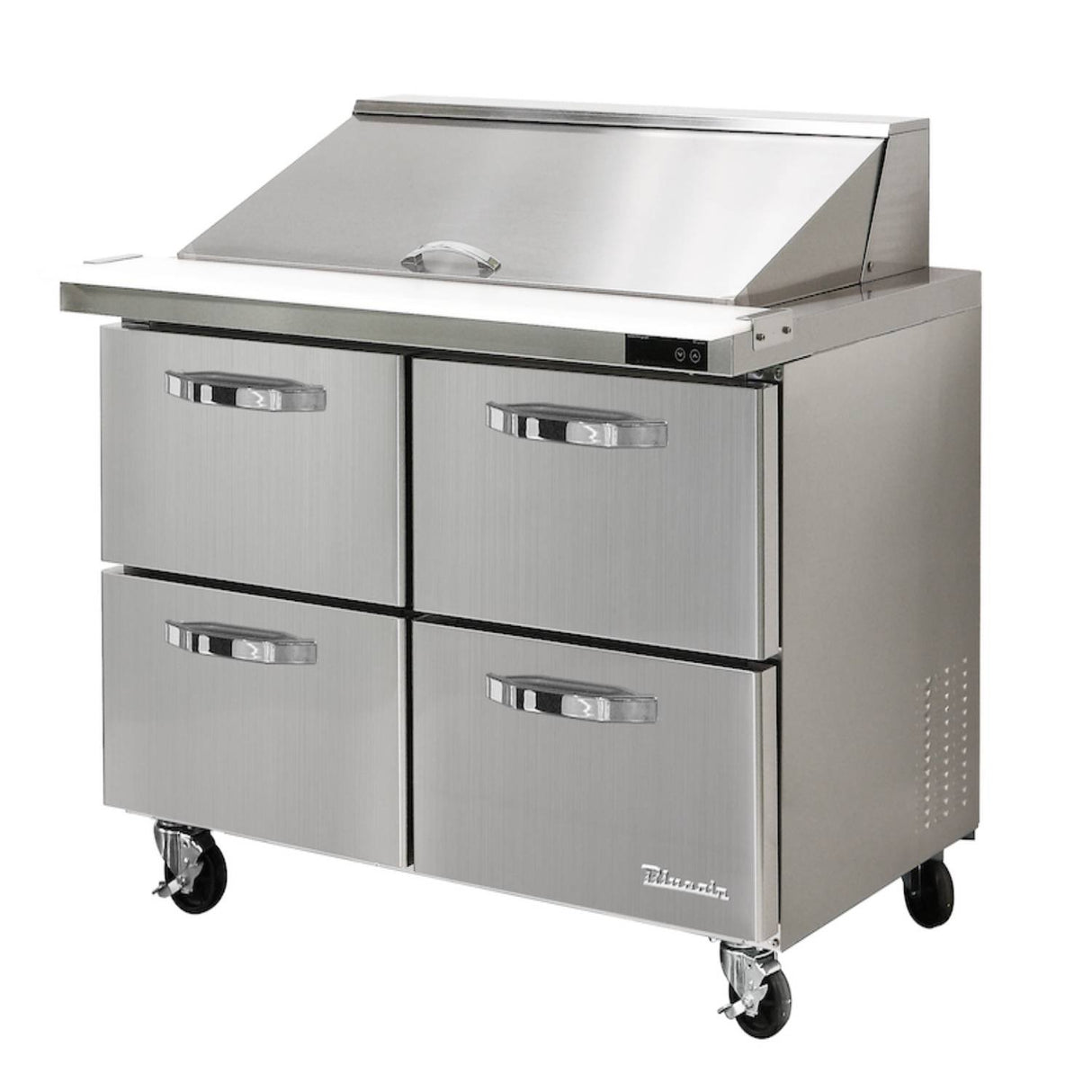 Blue Air BLMT48-D4-HC Mega Top Sandwich Prep Drawer - VRS Restaurant Equipment & Supply Store