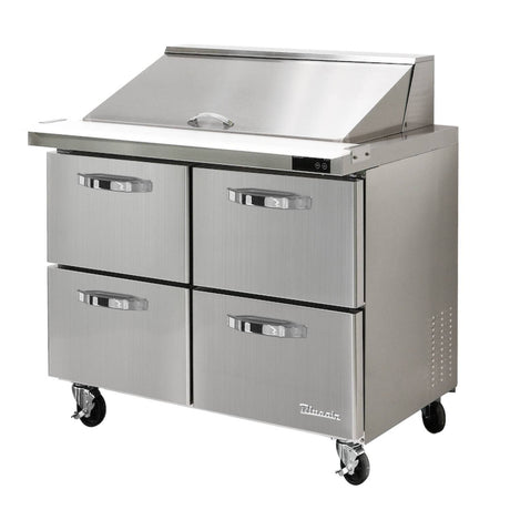 Blue Air BLMT48-D4-HC Mega Top Sandwich Prep Drawer - VRS Restaurant Equipment & Supply Store