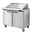 Blue Air BLMT60-HC Mega Top Sandwich Prep Table - VRS Restaurant Equipment & Supply Store