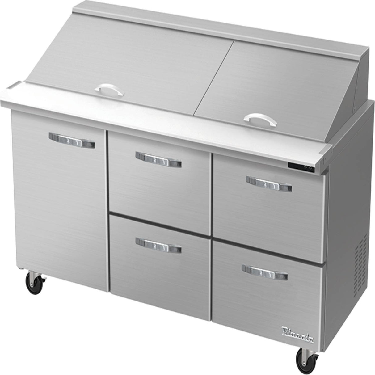 Blue Air BLMT72-D4RM-HC Mega Top Sandwich Prep Drawer - VRS Restaurant Equipment & Supply Store