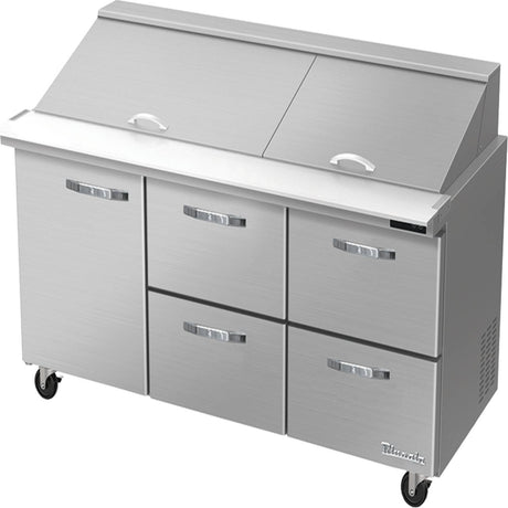 Blue Air BLMT72-D4RM-HC Mega Top Sandwich Prep Drawer - VRS Restaurant Equipment & Supply Store