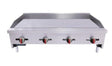 BakeMax BACG48-4 Manual Gas Griddle 48" - VRS Restaurant Equipment & Supply Store