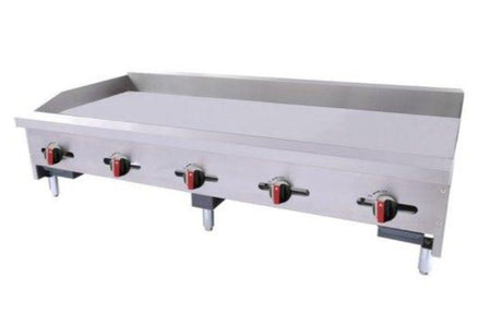 BakeMax BACG60-5 Manual Gas Griddle 60" - VRS Restaurant Equipment & Supply Store
