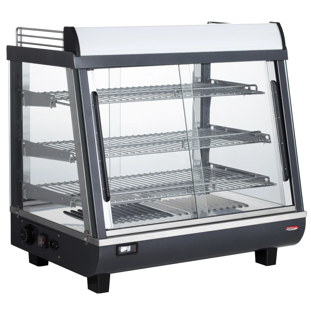BakeMax BMTSC27 Titan Series Countertop 27 Inch Wide Electric Heated Display Case