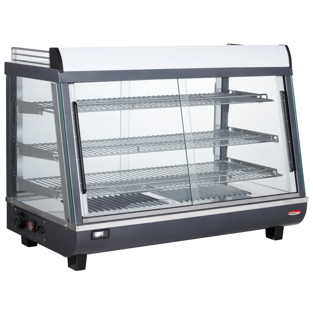 BakeMax BMTSC36 Titan Series Countertop 36 Inch Wide Electric Heated Display Case