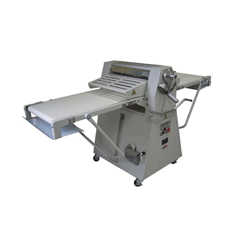 BakeMax BMFRS02 20.5” x 79” Floor Type Reversible Dough Sheeter - VRS Restaurant Equipment & Supply Store
