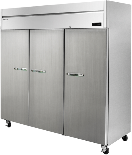 Blue Air BSR72T-HC Stainless 3 Door Refrigerator – Top Mount - VRS Restaurant Equipment & Supply Store