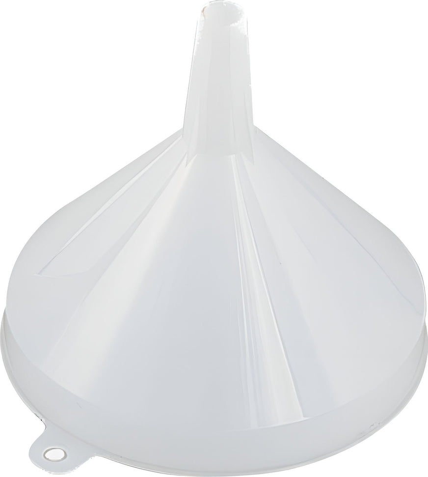 Browne 16 Oz White Plastic Seamless Funnel - 369