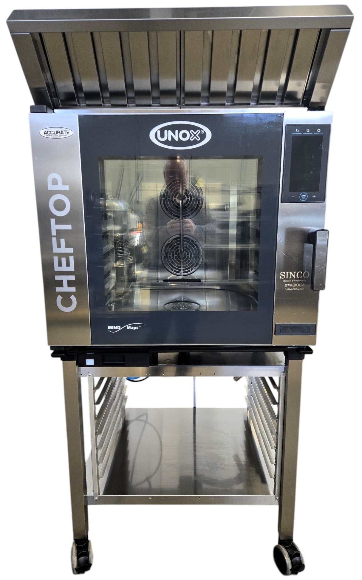 Unox XAVC-06FS-EPRM and XAVHC-HCFS Combi Oven - Electric