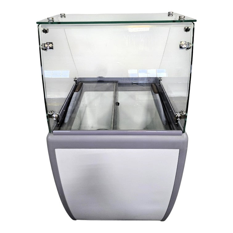 Omcan FR-CN-160-S Ice Cream Freezer with Guard - 26" Flat top