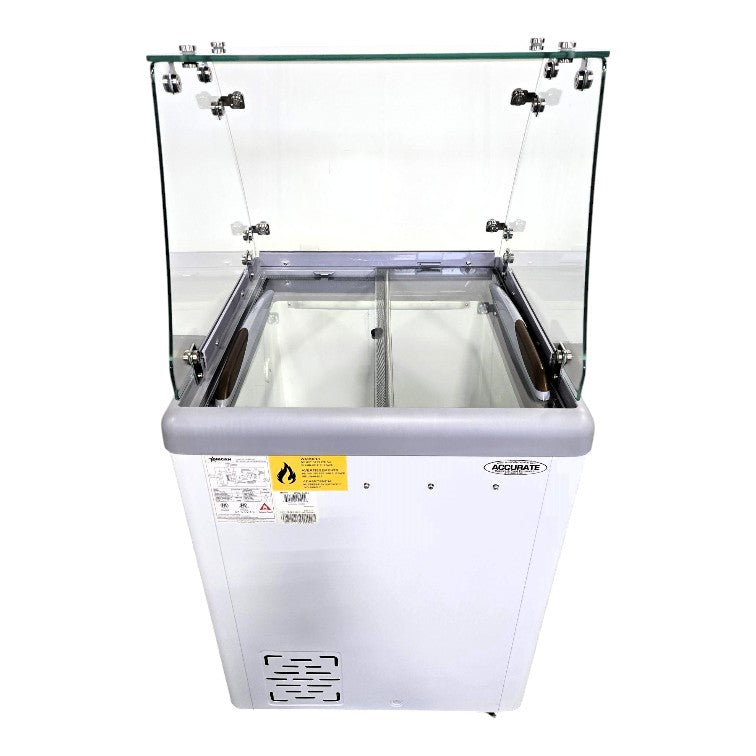 Omcan FR-CN-160-S Ice Cream Freezer with Guard - 26" Flat top
