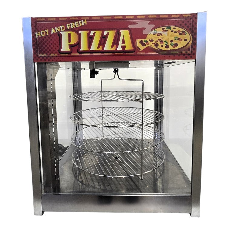 Omcan DW-CN-0457-SS Display Pizza Warmer - 18"