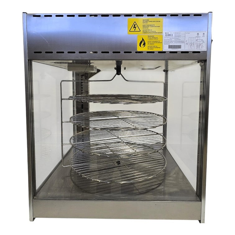 Omcan DW-CN-0457-SS Display Pizza Warmer - 18"