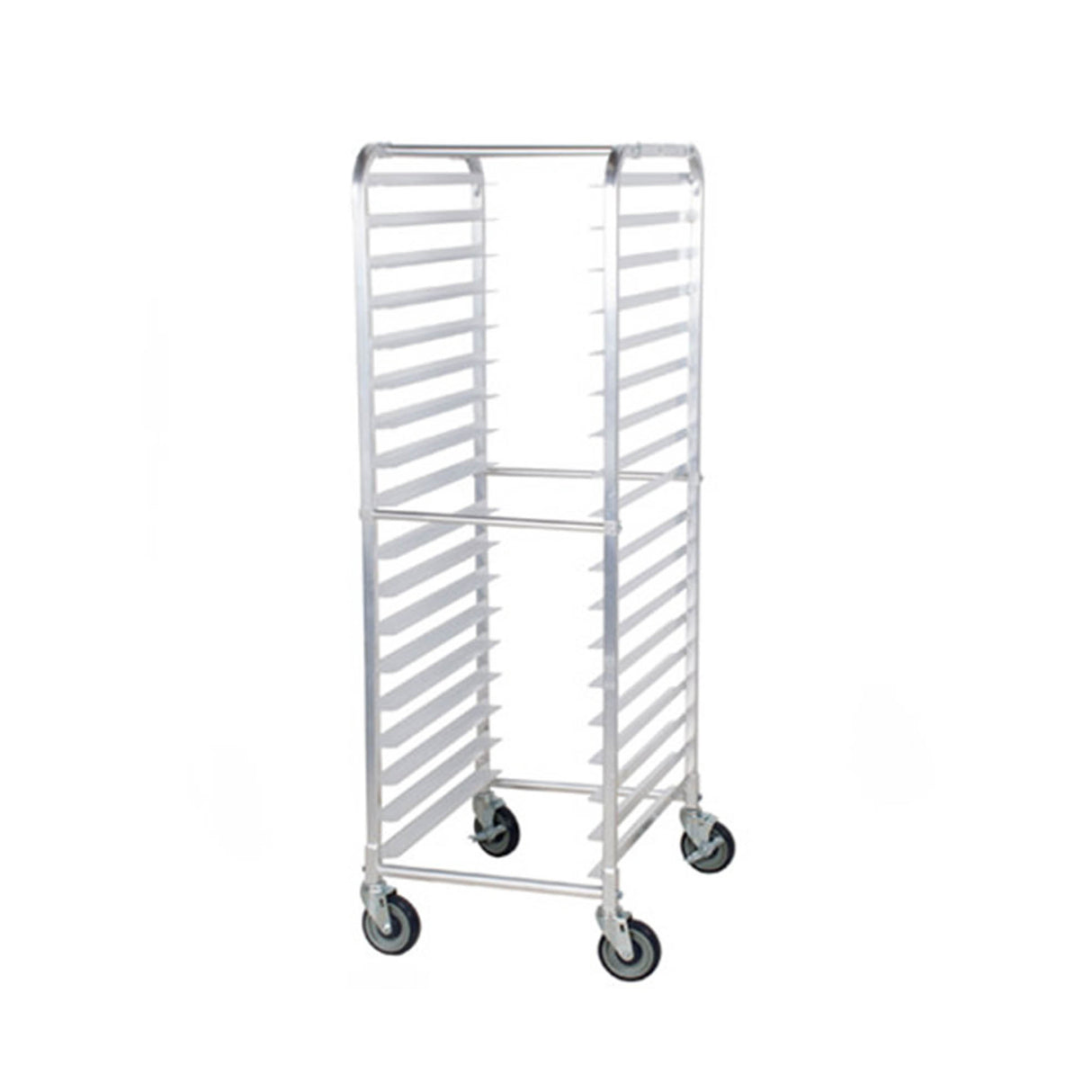 Sagetra Aluminun 12 Rows Open Bun Pan Rack - 63-AL12