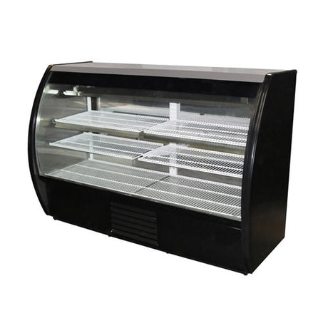 Howard McCray MIRAGE-6-DC 72″ Curved Glass 2 Door Floor Refrigerated Display Case - VRS Restaurant Equipment & Supply Store