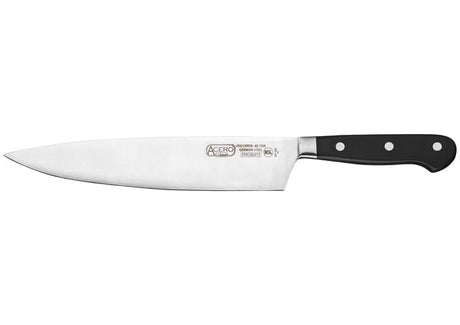 Winco Kfp-104 Acero 10″ Chef’S Knife, Short Bolster - VRS Restaurant Equipment & Supply Store