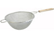 Winco Double Fine Mesh Strainer, Stainless Steel - VRS Restaurant Equipment & Supply Store