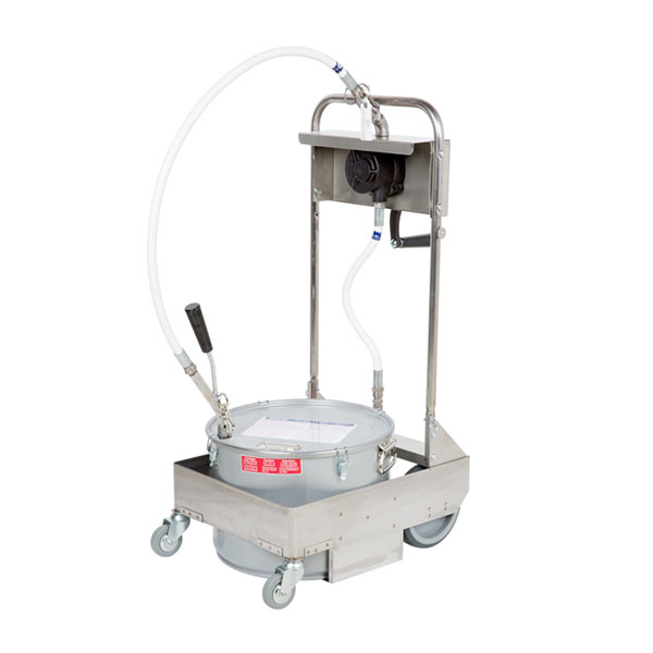 MirOil 55HD 50 lb Hand Operated Fryer Oil Filter Machine