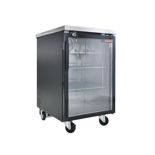 New Air NBB-23-SG 23″ 1 Door Glass Back Bar Refrigerator - VRS Restaurant Equipment & Supply Store