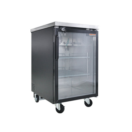 New Air NBB-23-SG 23″ 1 Door Glass Back Bar Refrigerator - VRS Restaurant Equipment & Supply Store