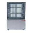 New Air NDC-36-SG 36″ Square Glass Floor Refrigerated Display Case - VRS Restaurant Equipment & Supply Store