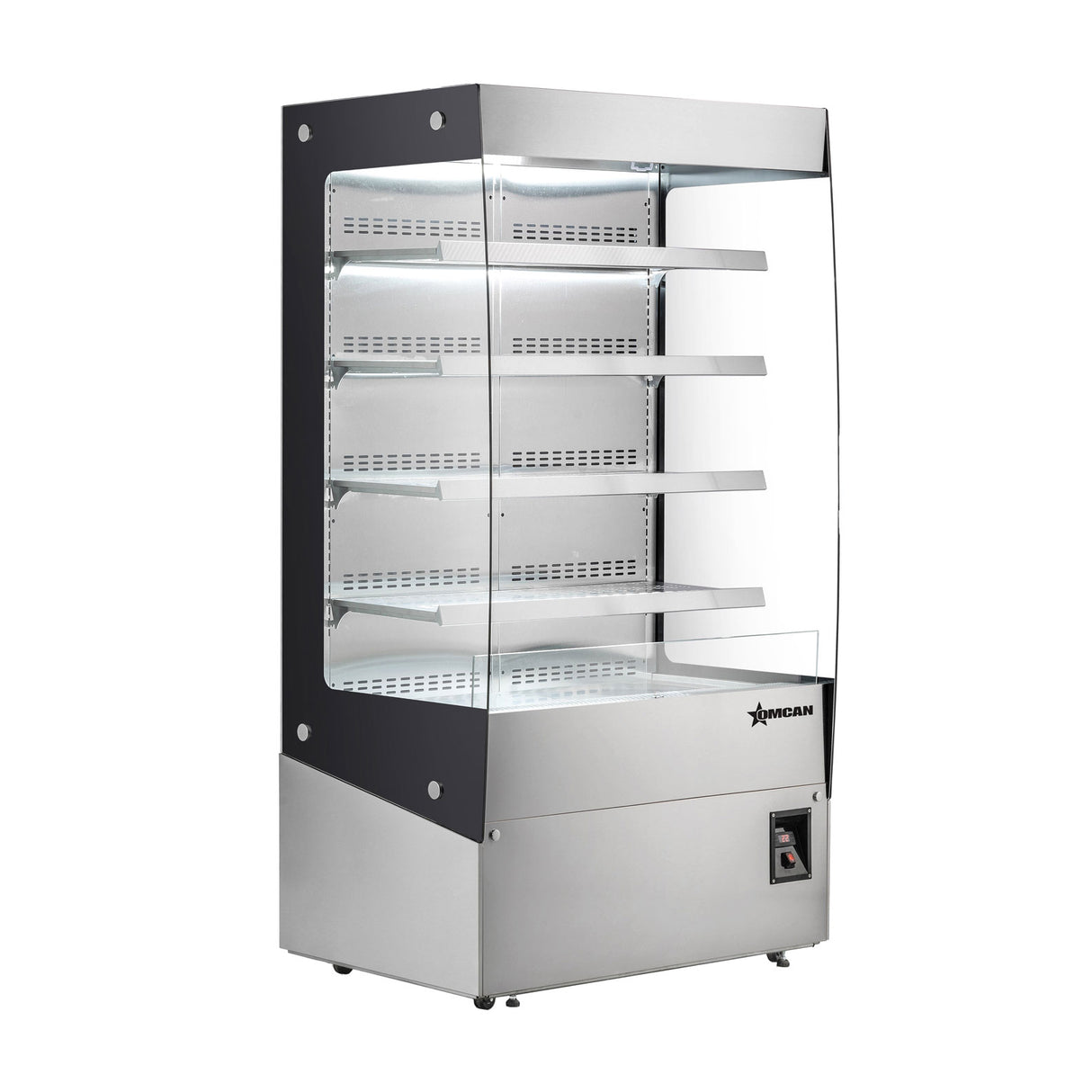 Omcan 46" Open Front Floor Display Warmer (26.8 cu. ft.)