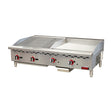 Omcan CE-CN-24C24G 48″ Propane/Natural Gas Combination Charbroiler - VRS Restaurant Equipment & Supply Store