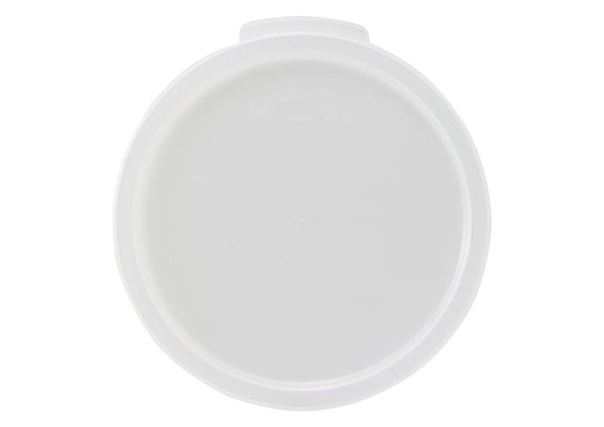 Winco Cover For Round Storage Container, Translucent, Polypropylene - VRS Restaurant Equipment & Supply Store