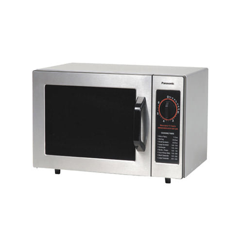 Panasonic NE-1025C Manual Control Moderate Duty Commercial Microwave Oven - VRS Restaurant Equipment & Supply Store