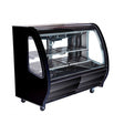 Pro-Kold DDC-60 56″ Curved Glass 2 Door Floor Refrigerated Display Case - VRS Restaurant Equipment & Supply Store