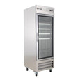 American Chef 27" One Door Glass Reach-in Freezer F1G-27 - VRS Restaurant Equipment & Supply Store