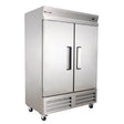 American Chef 54" Two Door Solid Reach-in Refrigerator R2S-54 - VRS Restaurant Equipment & Supply Store