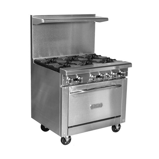 Royal RR-2G24 36″ Propane Gas Range With 24″ Griddle - VRS Restaurant Equipment & Supply Store