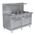 Royal RR-2G48 60″ Propane Gas Range With 48″ Griddle - VRS Restaurant Equipment & Supply Store