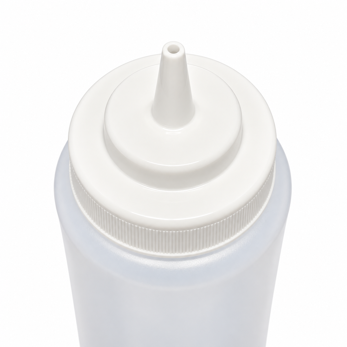 American Chef SBW-32C - 32oz Squeeze Bottles, Wide Mouth, Clear, Plastic