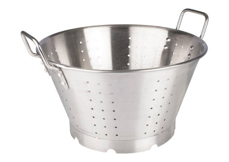 Winco Colander With Handles & Base, Heavy-Duty Stainless Steel - VRS Restaurant Equipment & Supply Store