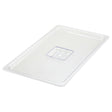 Winco Polycarbonate Food Pan Cover, Slotted - VRS Restaurant Equipment & Supply Store