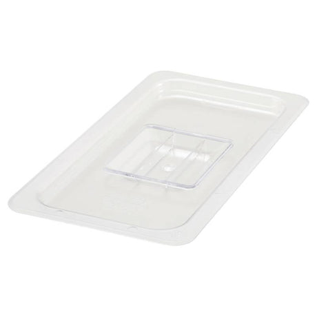 Winco Polycarbonate Food Pan Cover, Slotted - VRS Restaurant Equipment & Supply Store