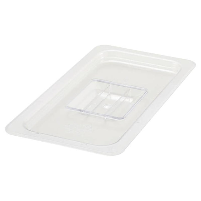 Winco Polycarbonate Food Pan Cover, Slotted - VRS Restaurant Equipment & Supply Store