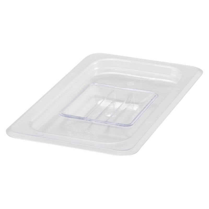 Winco Polycarbonate Food Pan Cover, Solid - VRS Restaurant Equipment & Supply Store